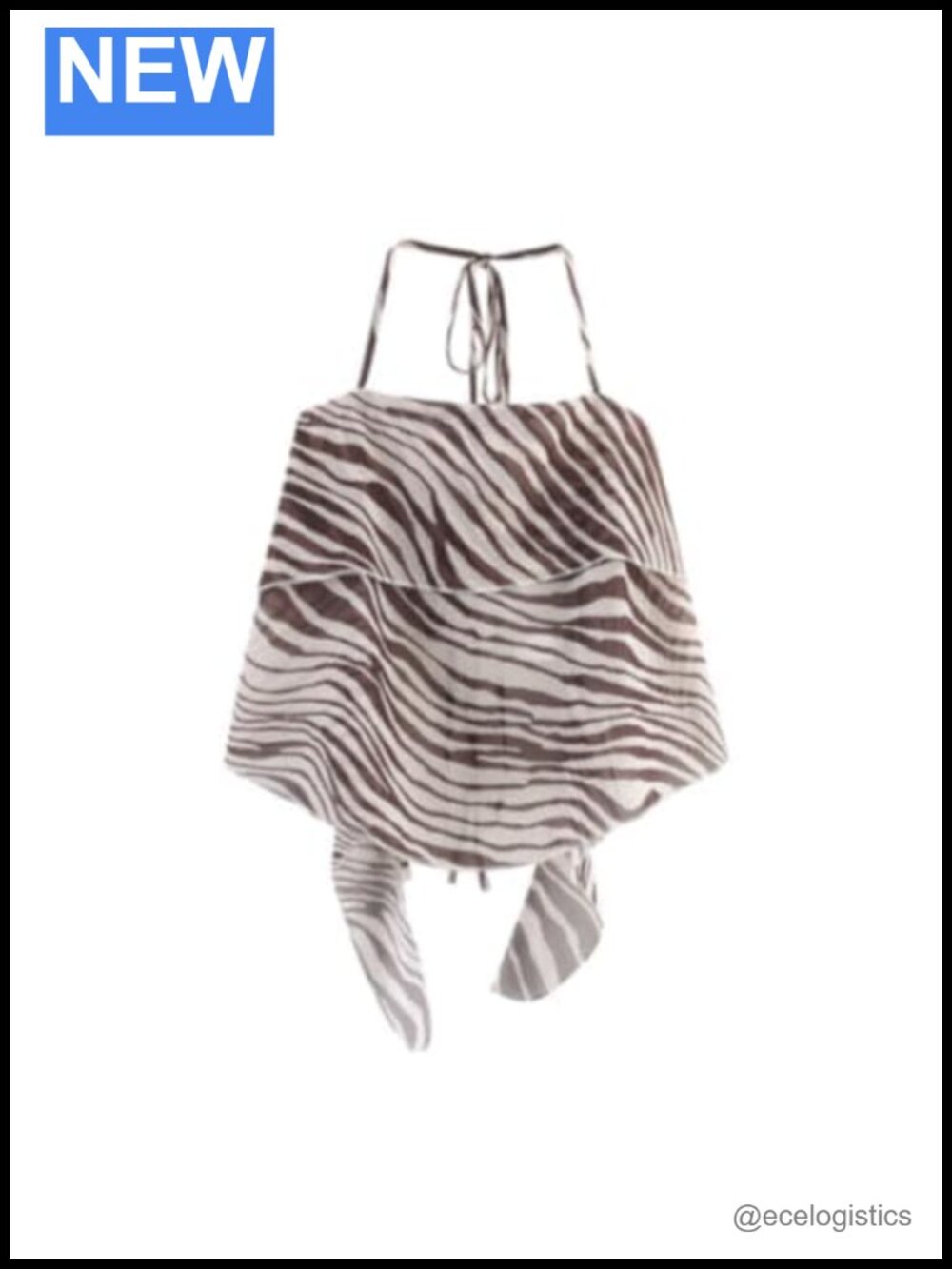 Zebra Print Midi Skirts for Women Summer Vacation Going Out Clothes